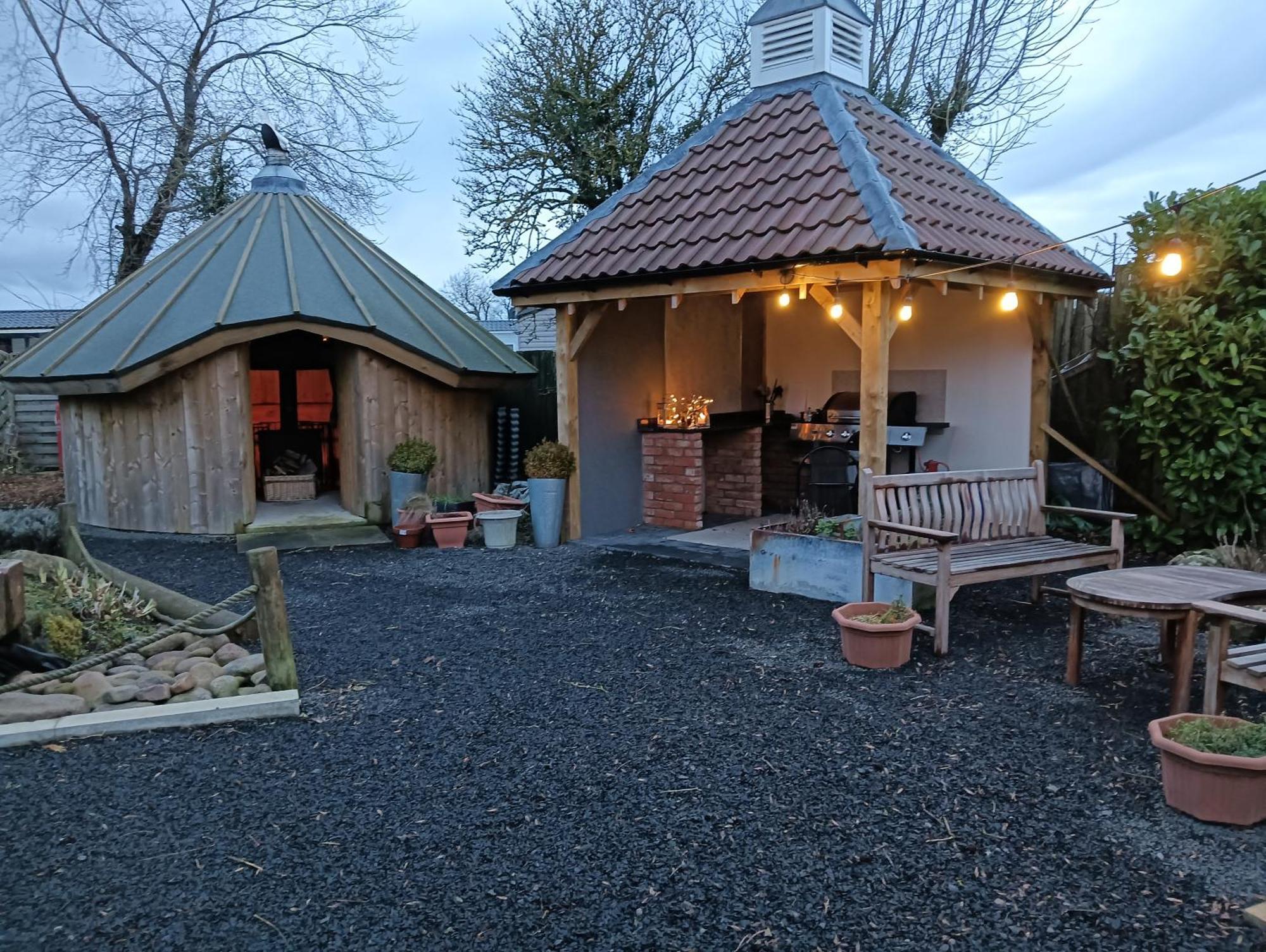 Lucker Mill Shepherds Huts Kültér fotó